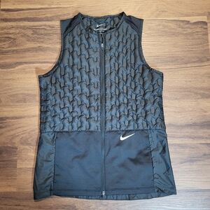 Nike Therma-Fit ADV Down Running Vest in Black Size Small